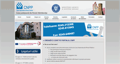 Desktop Screenshot of cjp-dambovita.minisat.ro
